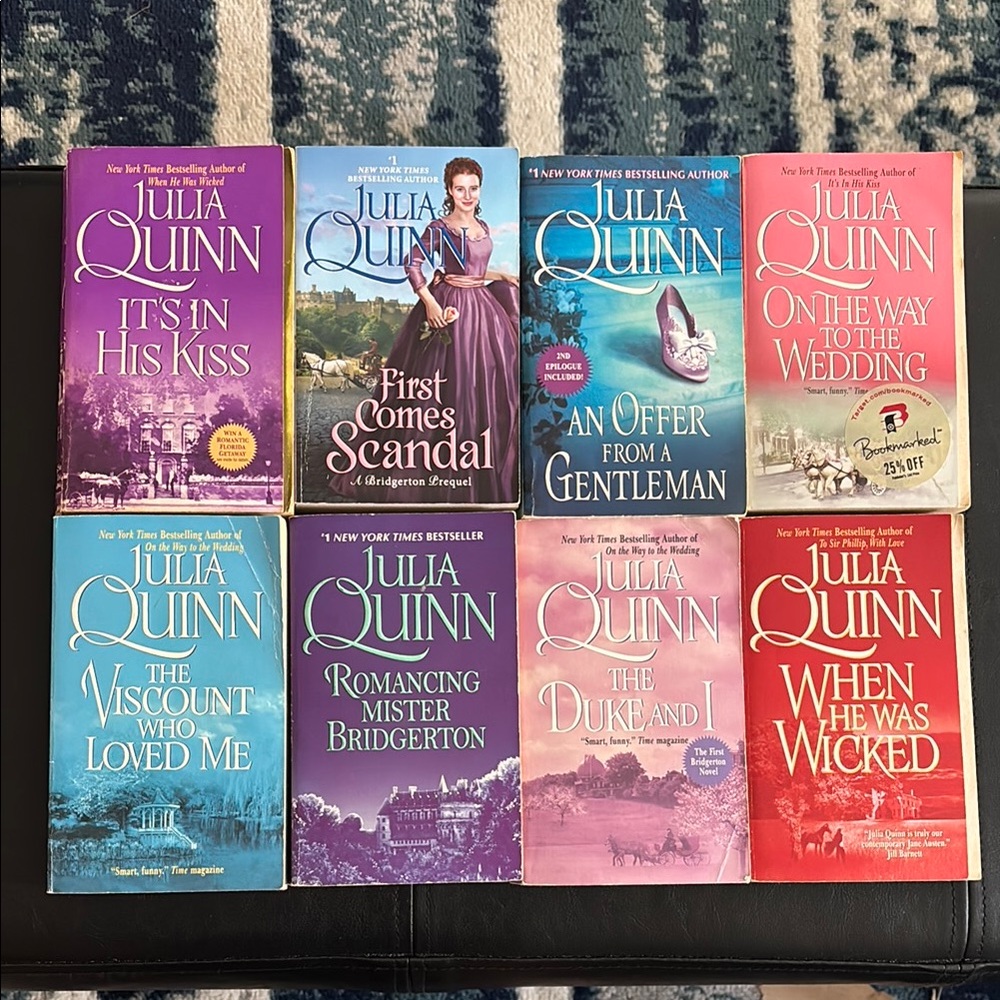 Reserved for R. - 8 Book Set - The Bridgertons - Julia Quinn